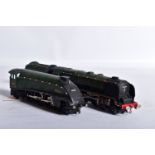 TWO HORNBY DUBLO LOCOMOTIVES, part boxed A4 class 'Mallard' No.60022 (L11) and unboxed Duchess class