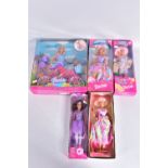 FIVE BOXED MODERN MATTEL BARBIE DOLLS, Barbie Riviera (N5852), Avon Exclusive Special Edition Spring