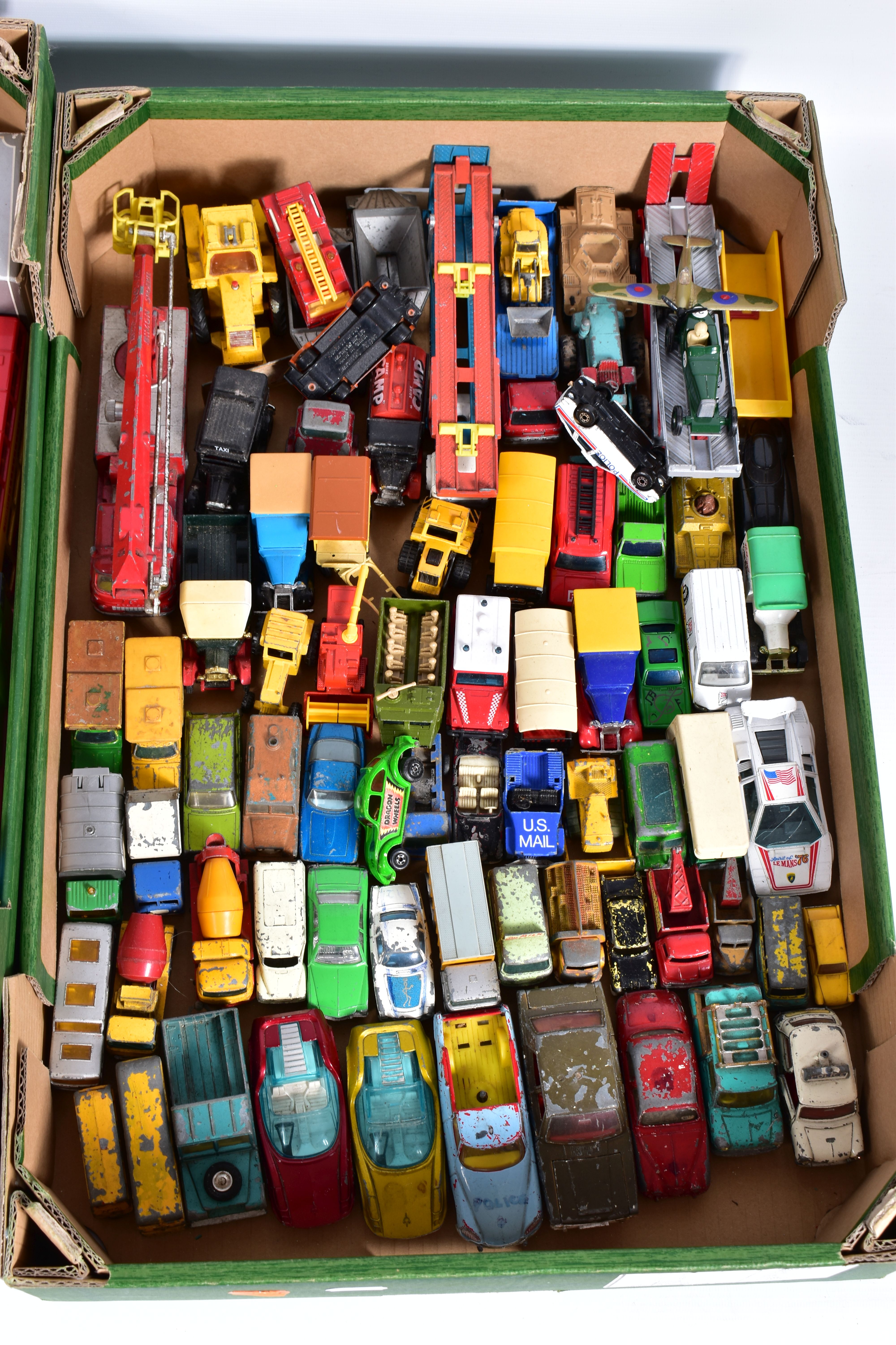 A QUANTITY OF BOXED AND UNBOXED ASSORTED DIECAST VEHICLES, unboxed playworn items include Corgi Toys - Image 2 of 7