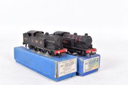 TWO BOXED HORNBY DUBLO CLASS N2 TANK LOCOMOTIVES, No.6917, L.M.S. lined black livery (EDL7), Sans