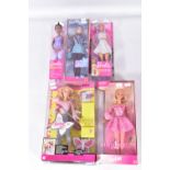 FIVE BOXED MODERN MATTEL BARBIE DOLLS, You Can Be Anything Pop Star and Ballet Dancer, Target