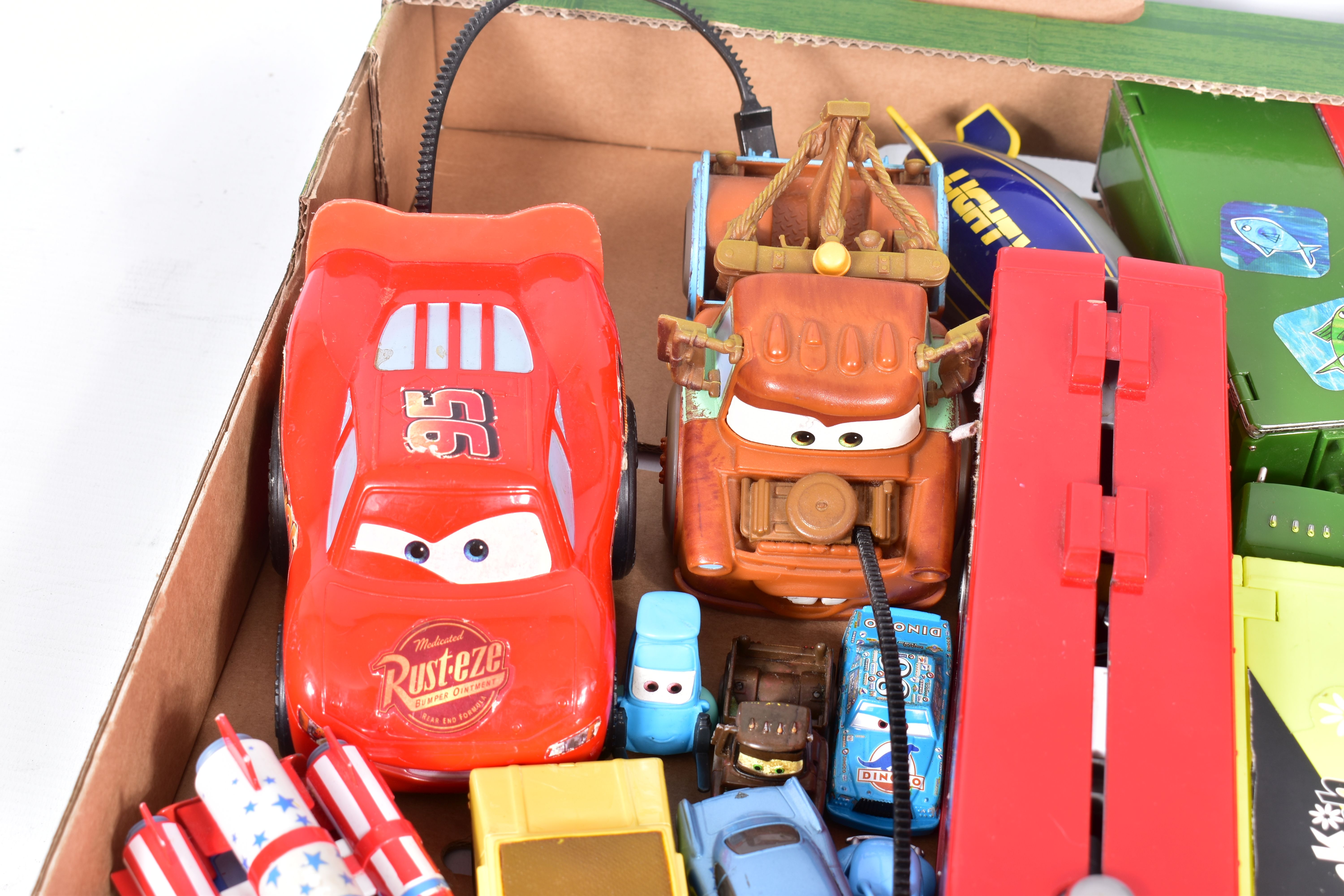 A COLLECTION OF PLASTIC MODELS FROM THE DISNEY PIXAR FILM CARS, assorted models, scales and - Image 2 of 7
