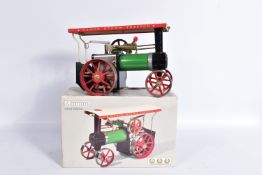 A BOXED MAMOD LIVE STEAM TRACTION ENGINE, No.TE1A, not tested, lightly playworn condition, has