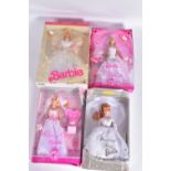 FOUR BOXED MODERN MATTEL BARBIE WEDDING THEMED DOLLS, Wedding Day Barbie (M2778), Wedding Day