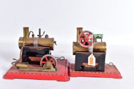 TWO UNBOXED MAMOD LIVE STEAM ENGINES, Minor No.1 and an S.E.2, not tested, both in playworn