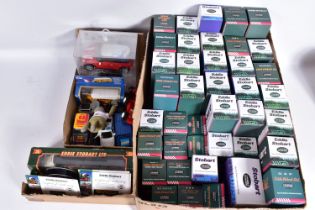A COLLECTION OF BOXED ATLAS EDITIONS EDDIE STOBART LORRY AND TRUCK MODELS, a good collection of 1:76