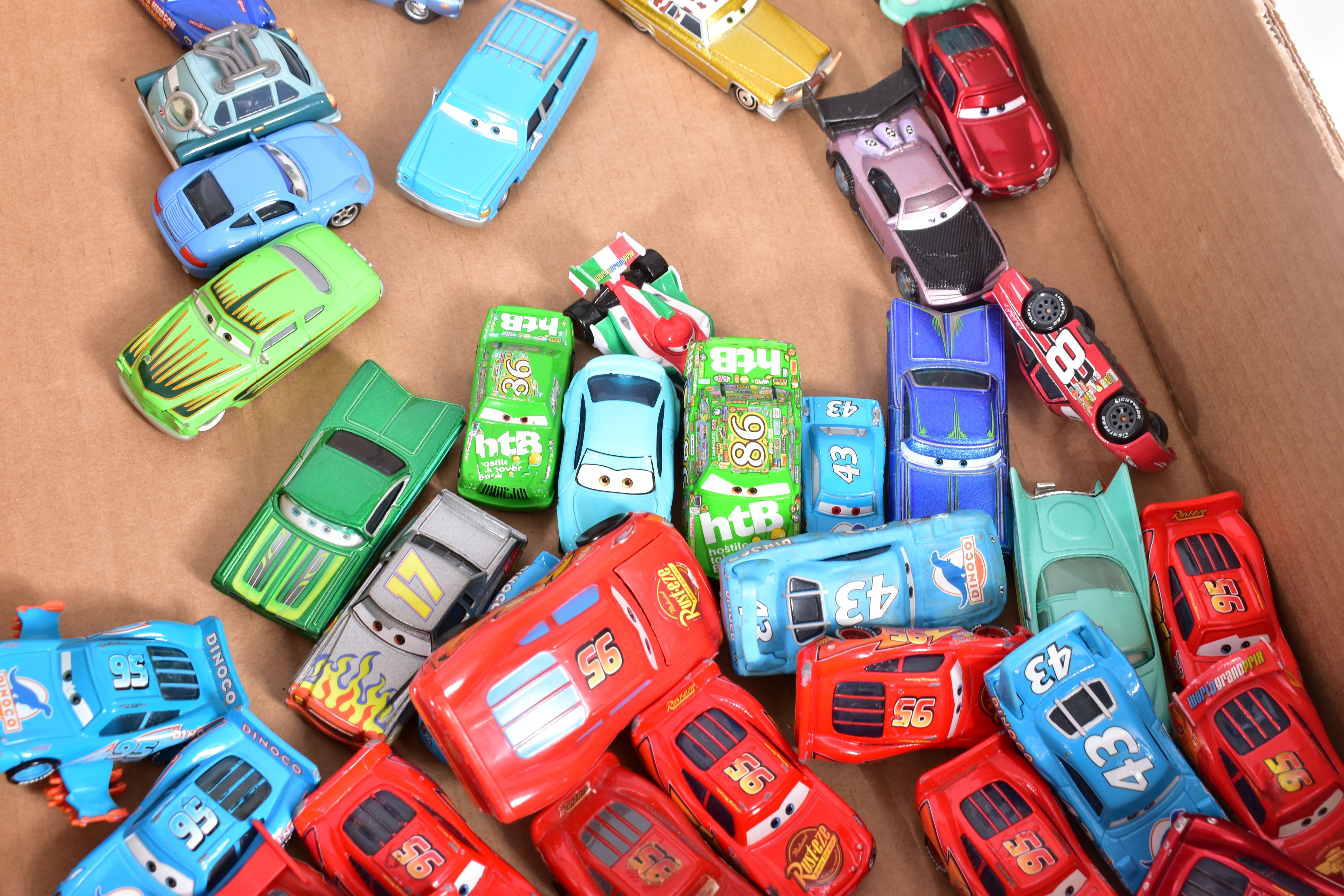 A COLLECTION OF PLASTIC MODELS FROM THE DISNEY PIXAR FILM CARS, assorted models, scales and - Image 6 of 7