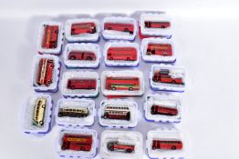 A COLLECTION OF CONSTRUCTED WHITEMETAL KIT MIDLAND RED BUS MODELS, all are 1/76 scale kit models and