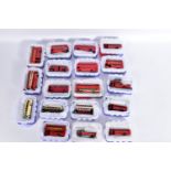 A COLLECTION OF CONSTRUCTED WHITEMETAL KIT MIDLAND RED BUS MODELS, all are 1/76 scale kit models and