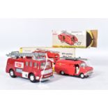 A BOXED DINKY TOYS A.E.C. MERRYWEATHER MARQUIS FIRE TENDER, No.285, appears complete and in good