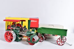 A BOXED WILESCO LIVE STEAM ROLLER, 'Old Smoky', No.D36, not tested, appears largely complete and