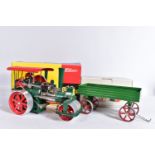 A BOXED WILESCO LIVE STEAM ROLLER, 'Old Smoky', No.D36, not tested, appears largely complete and