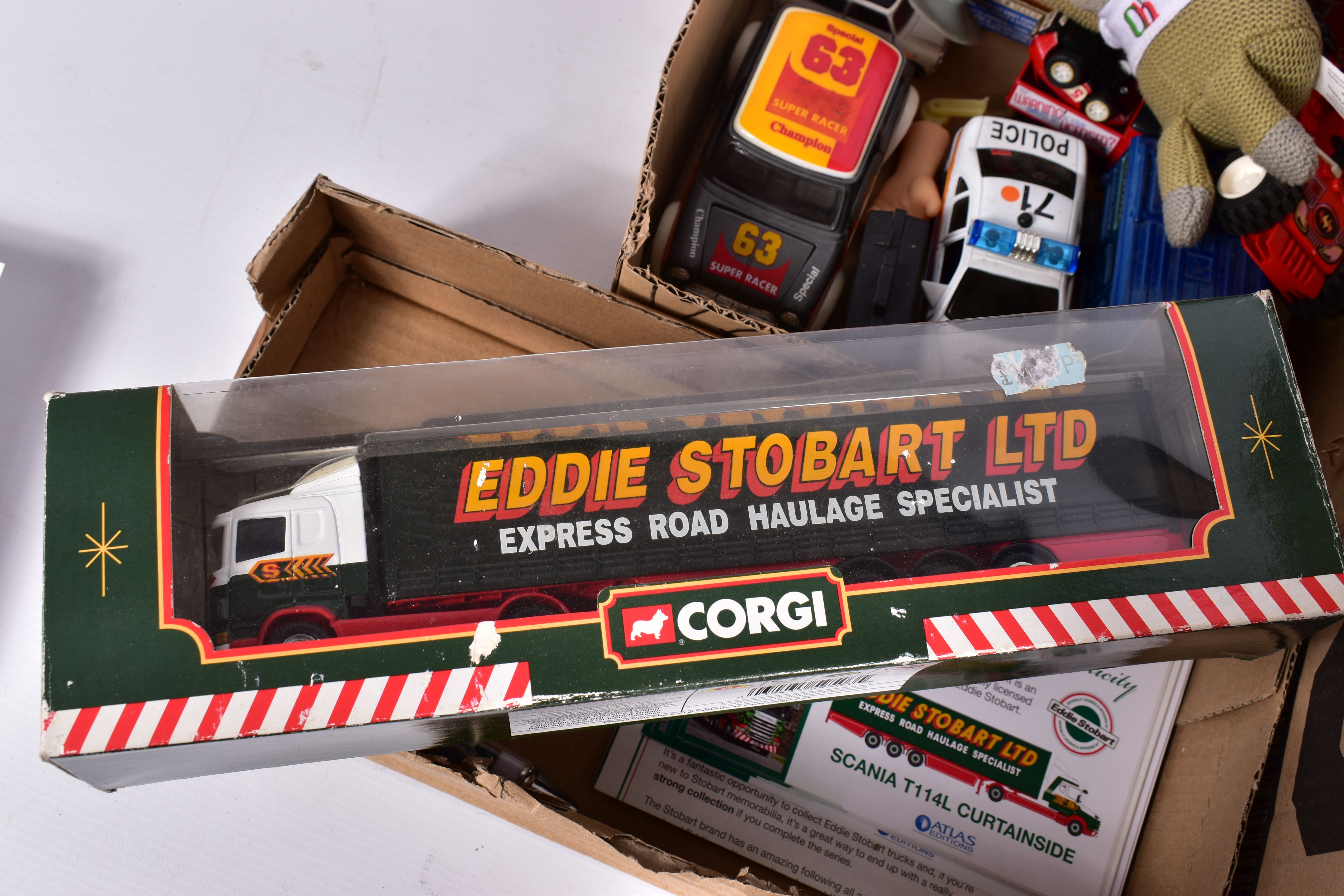 A COLLECTION OF BOXED ATLAS EDITIONS EDDIE STOBART LORRY AND TRUCK MODELS, a good collection of 1:76 - Image 5 of 7