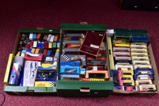 A QUANTITY OF BOXED MAINLY MODERN DIECAST VEHICLES, to include Matchbox Models of Yesteryear