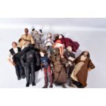 A COLLECTION OF LATE 20TH/ 21ST CENTURY LARGE SIZE HASBRO AND KENNER LFL STAR WARS FIGURES, to