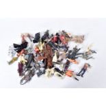 A QUANTITY OF LOOSE STAR WARS ACTION FIGURES, majority are 1990's Kenner or Hasbro figures, all in