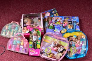A QUANTITY OF ASSORTED BOXED MODERN DOLLS, to include Mattel Troll Barbie, No.10257, appears largely