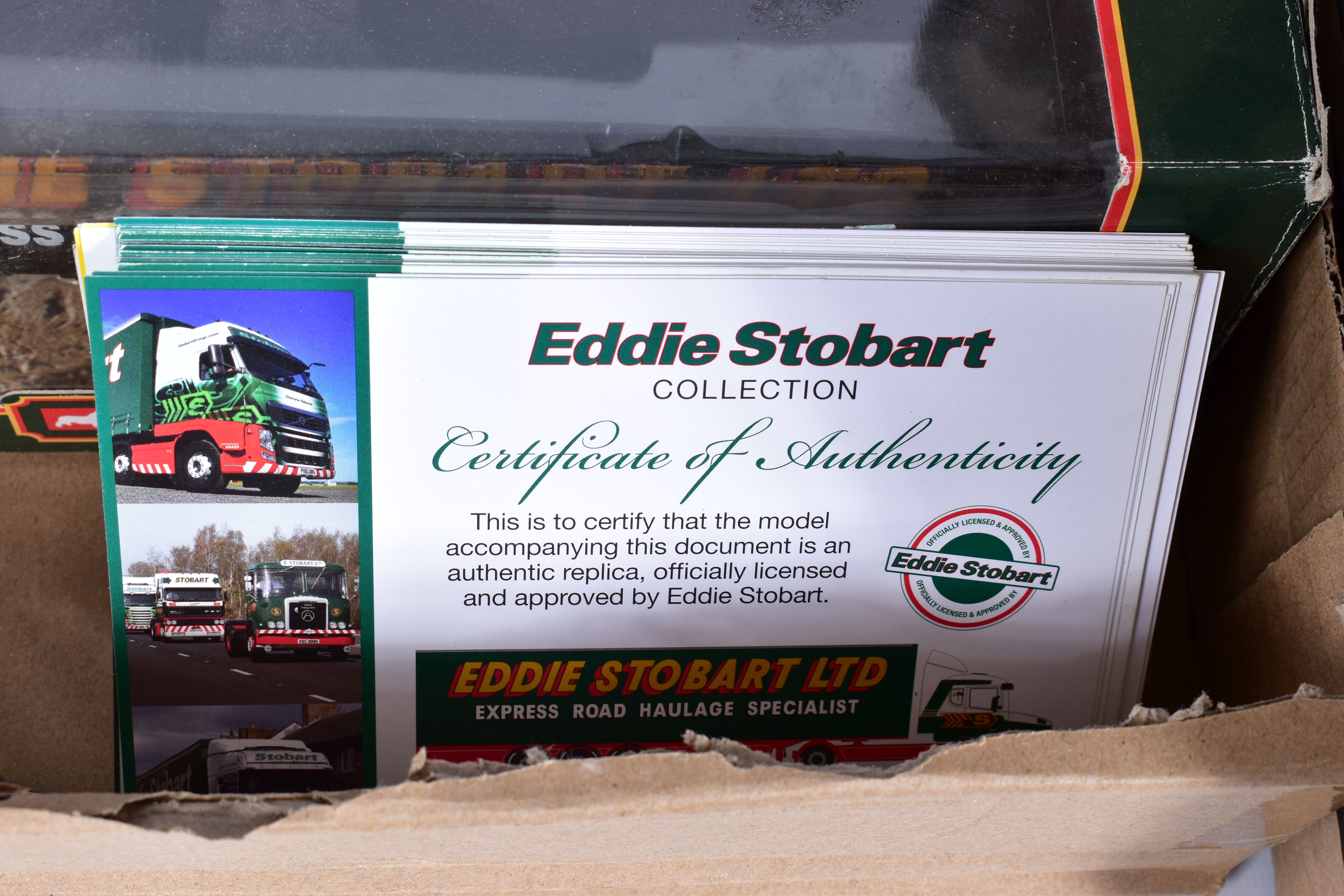 A COLLECTION OF BOXED ATLAS EDITIONS EDDIE STOBART LORRY AND TRUCK MODELS, a good collection of 1:76 - Image 2 of 7