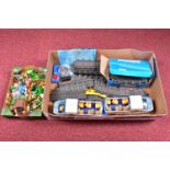 AN UNBOXED PLAYMOBIL PLASTIC BATTERY OPERATED RADIO CONTROL EXPRESS TRAIN, No.4016, with a