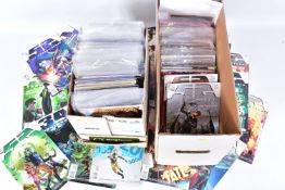 TWO BOXES CONTAINING OVER THREE HUNDRED COMICS, including quantities of Batman, Detective Comics,