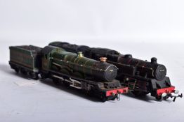 TWO UNBOXED HORNBY DUBLO LOCOMOTIVES, Castle class 'Bristol Castle' No.7013, B.R. lined green livery