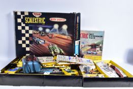 A BOXED SCALEXTRIC COMPETITION CAR SERIES WITH LIGHTS SET, No.CM.34, complete with both cars,