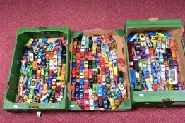 A QUANTITY OF UNBOXED AND ASSORTED MAINLY MATTEL HOT WHEELS DIECAST VEHICLES, mainly recent