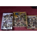 A COLLECTION OF ASSORTED HOLLOWCAST LEAD FIGURES, ANIMALS AND ACCESSORIES, all in playworn