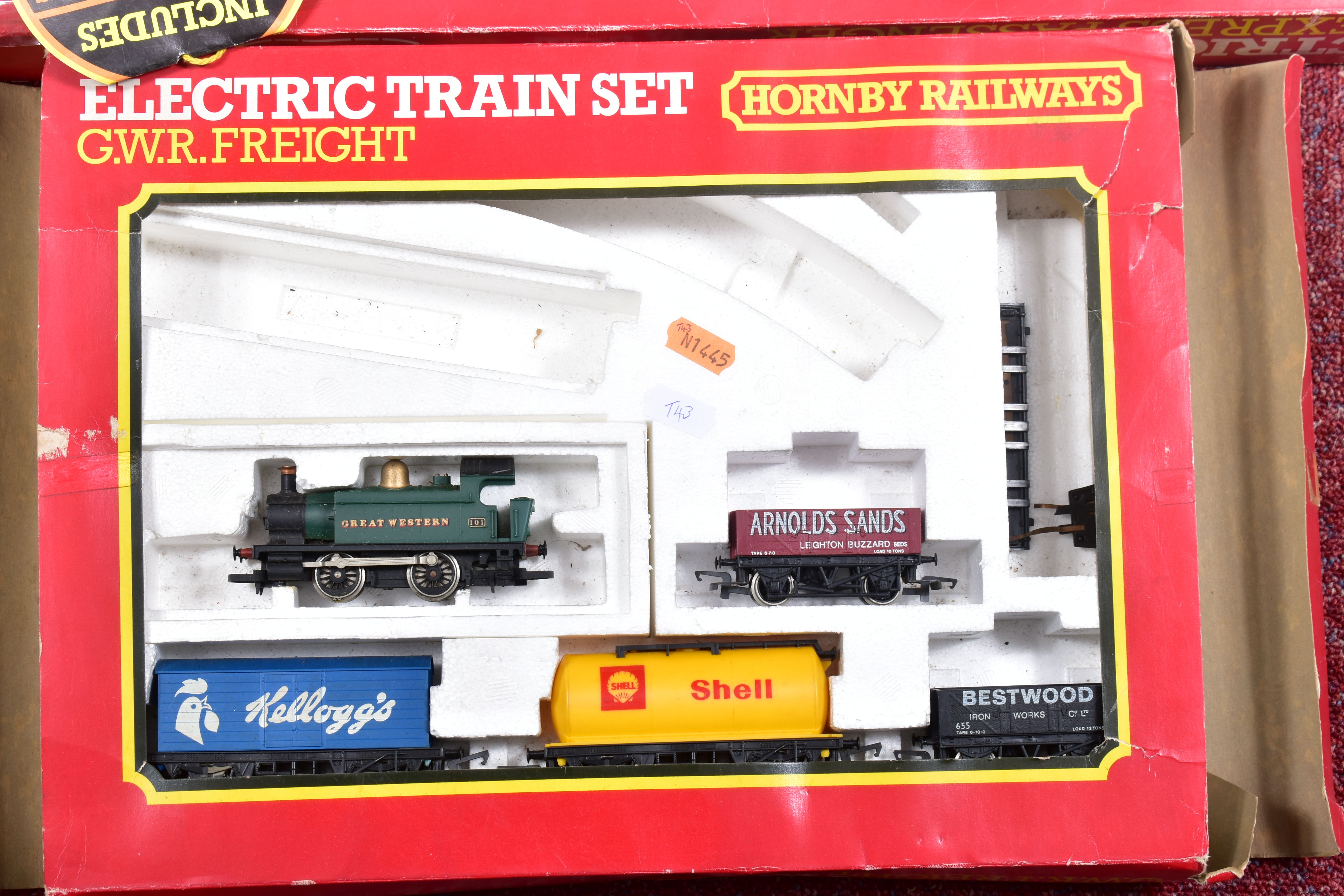 TWO BOXED HORNBY RAILWAYS OO GAUGE MODEL RAILWAYS SETS, G.W.R. Freight Set, No.R783, comprising - Image 4 of 4