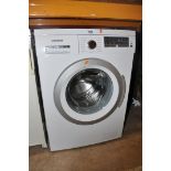 A SIEMENS WM14Q478GB WASHING MACHINE measuring width 60cm x depth 58cm x height 85cm (PAT pass and