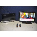 A TOSHIBA 26SL738B 26in TV with remote, along with a Sony KDL22EX320 22in tv with remote (both PAT