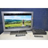 BUSH BLCD26H8 26in TV with remote along with a Goodmans GD11FVRSD50 Freeview box (both PAT pass