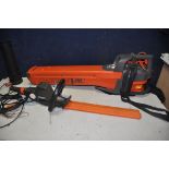 A GARDENA EHT480 VARIO HEDGE TRIMMER along with a Flymo GardenVac (both PAT pass and working) and