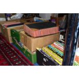 BOOKS & COMICS, eight boxes containing approximately 100 titles in hardback and paperback formats to