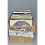 A BOX OF PUNK AND NEW WAVE VINYL SINGLES, approximately eighty to ninety records, mainly picture