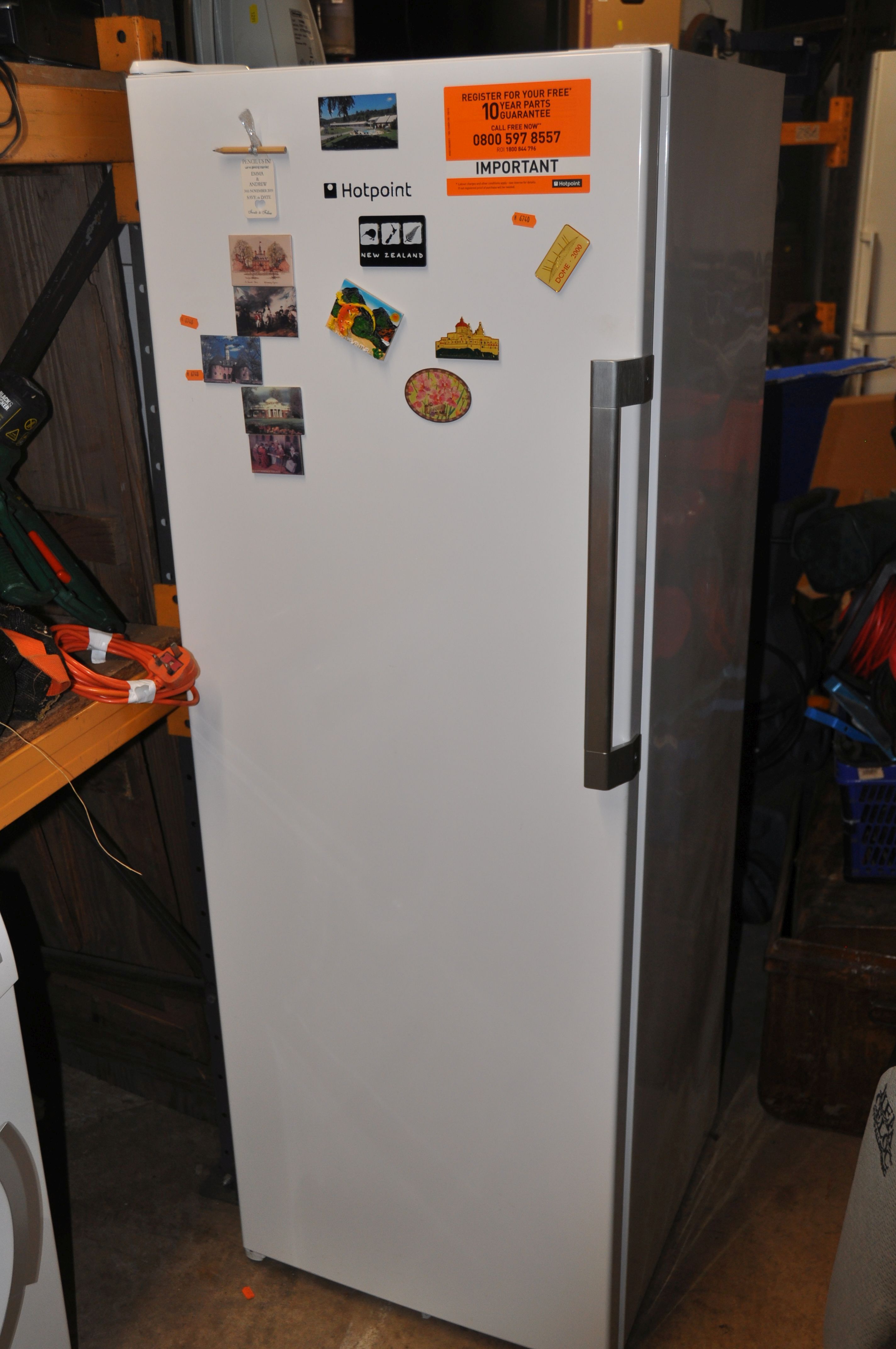 A HOTPOINT SH61QW TALL FRIDGE (PAT pass and working at 5 degrees)