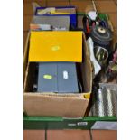 SUNDRIES, one box containing photographic equipment including a boxed Brownie 8 movie projector, a