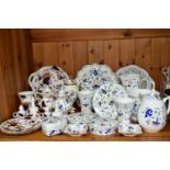 A GROUP OF COALPORT TEA AND GIFT WARES, in Pageant and Hong Kong patterns, twenty six pieces,