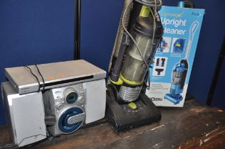 A HOOVER HU71HUO2001 HURRICANE VACUUM in original box along with a Prole model No269103 power