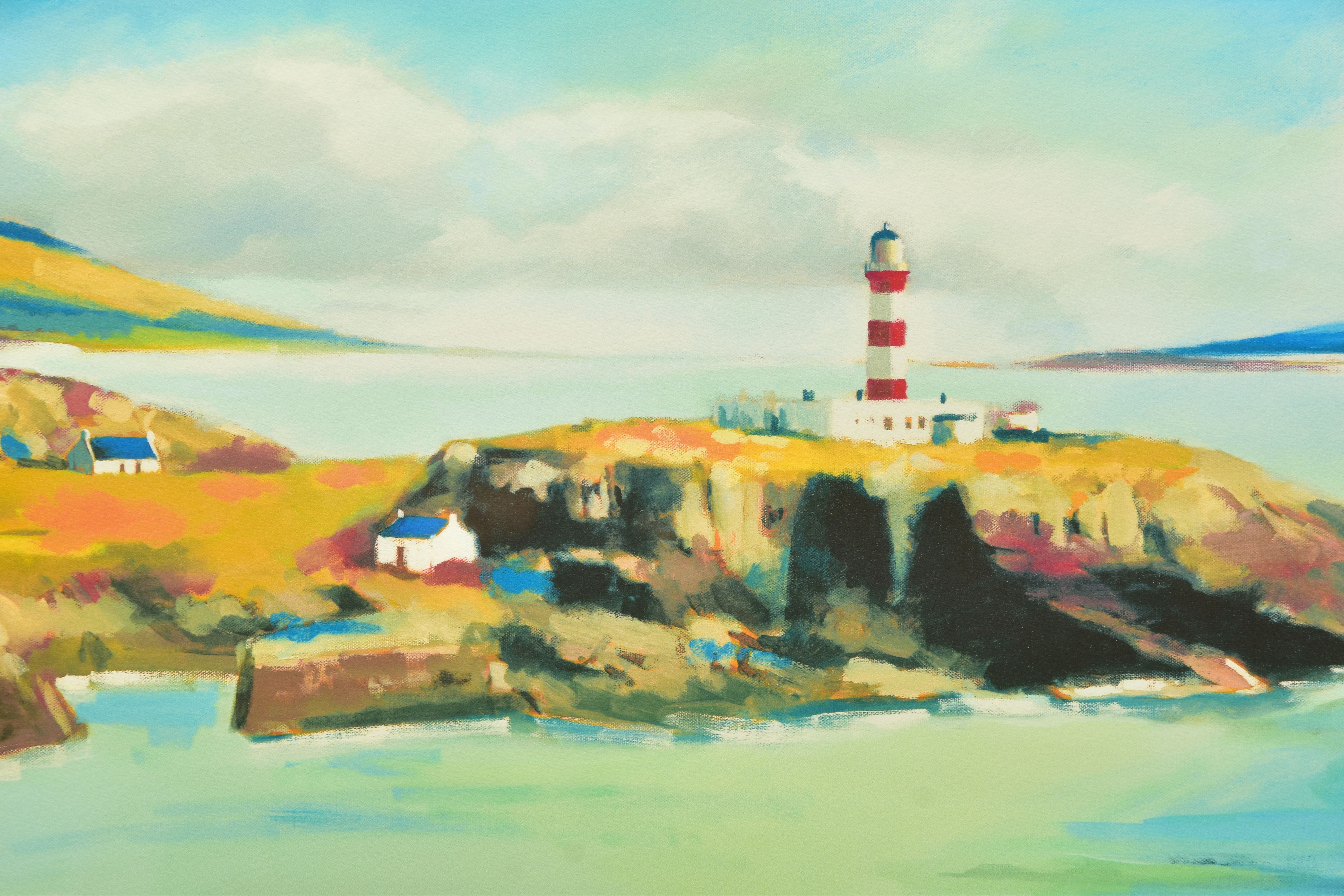 WILL KEMP (BRITISH 1977) 'ACROSS THE BAY', a signed artist proof print depicting a coastal landscape - Bild 2 aus 7