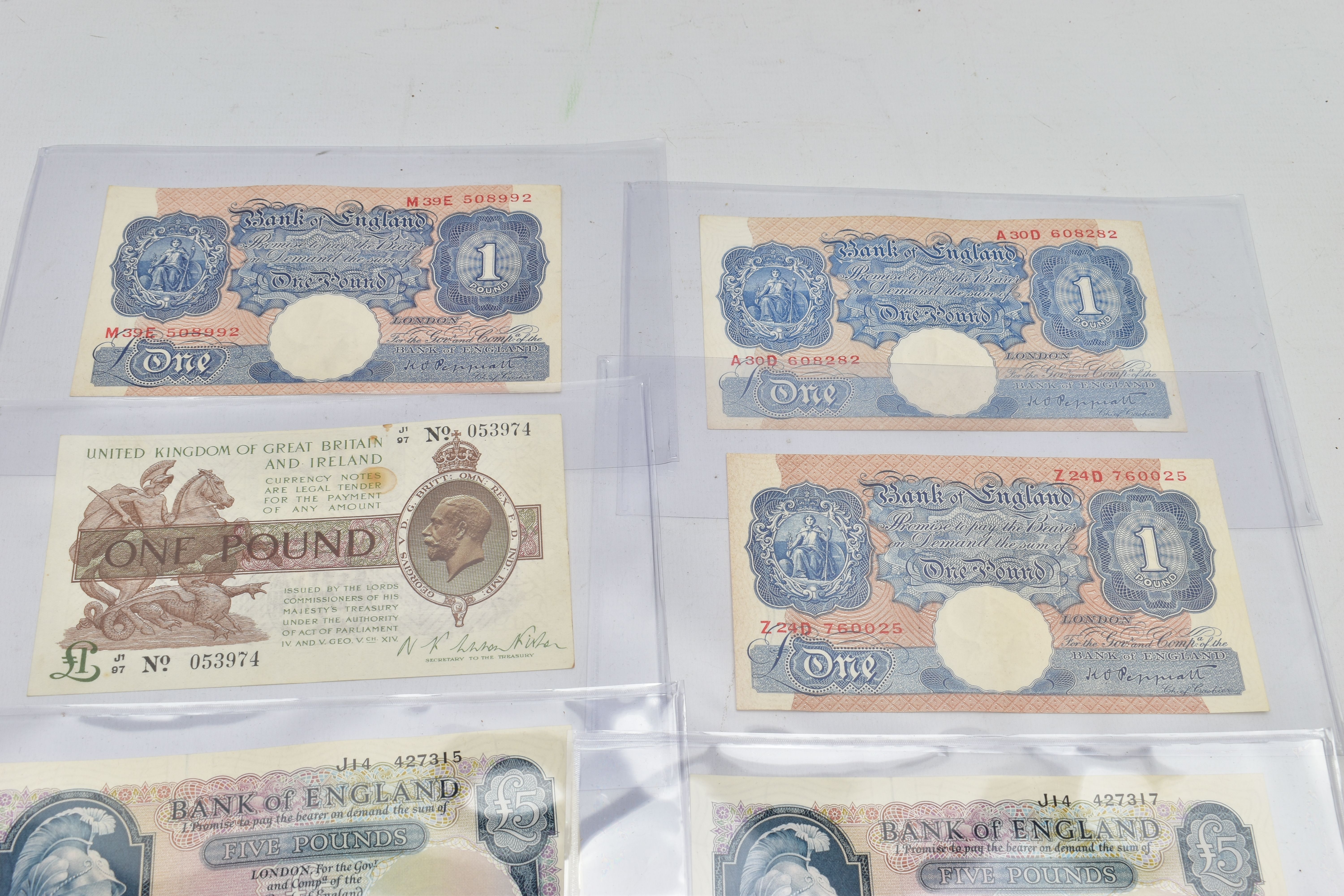A COLLECTION OF COINS AND BANKNOTES, to include a late 19th century Douglas and Isle of man bank one - Bild 6 aus 8