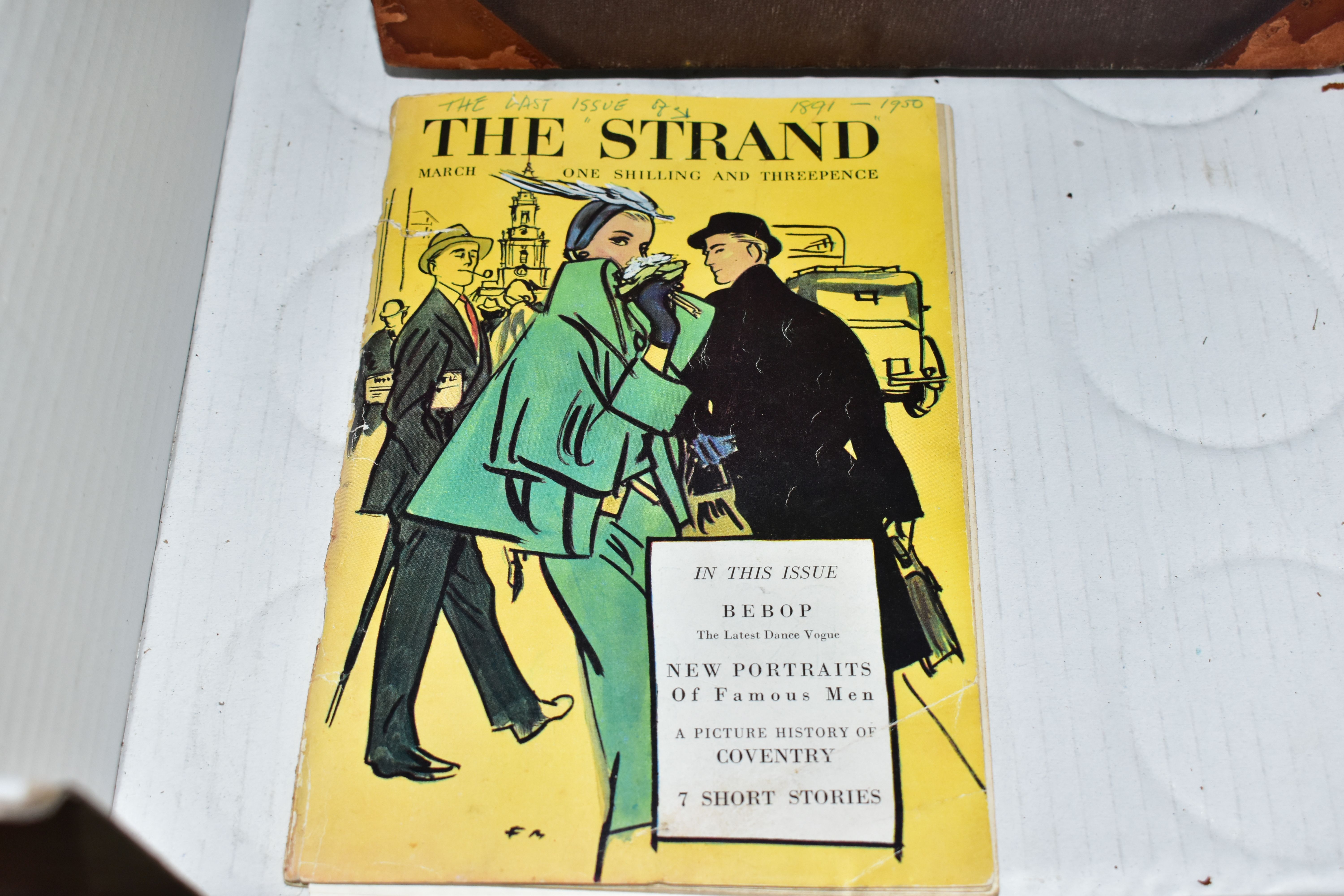 THE STRAND MAGAZINE, three leather bound volumes of 'The Strand' magazine, vols 2, 3, 4, 1891 - 1892 - Bild 2 aus 3