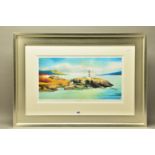 WILL KEMP (BRITISH 1977) 'ACROSS THE BAY', a signed artist proof print depicting a coastal landscape