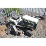 A BOLENS HYDRO ST160 PETROL RIDE ON LAWNMOWER (condition:-no key so untested, bodywork rusty and