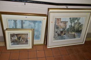WILLIAM RUSSELL FLINT (1880-1969) LIMITED AND OPEN EDITION PRINTS, comprising a signed print 'Market