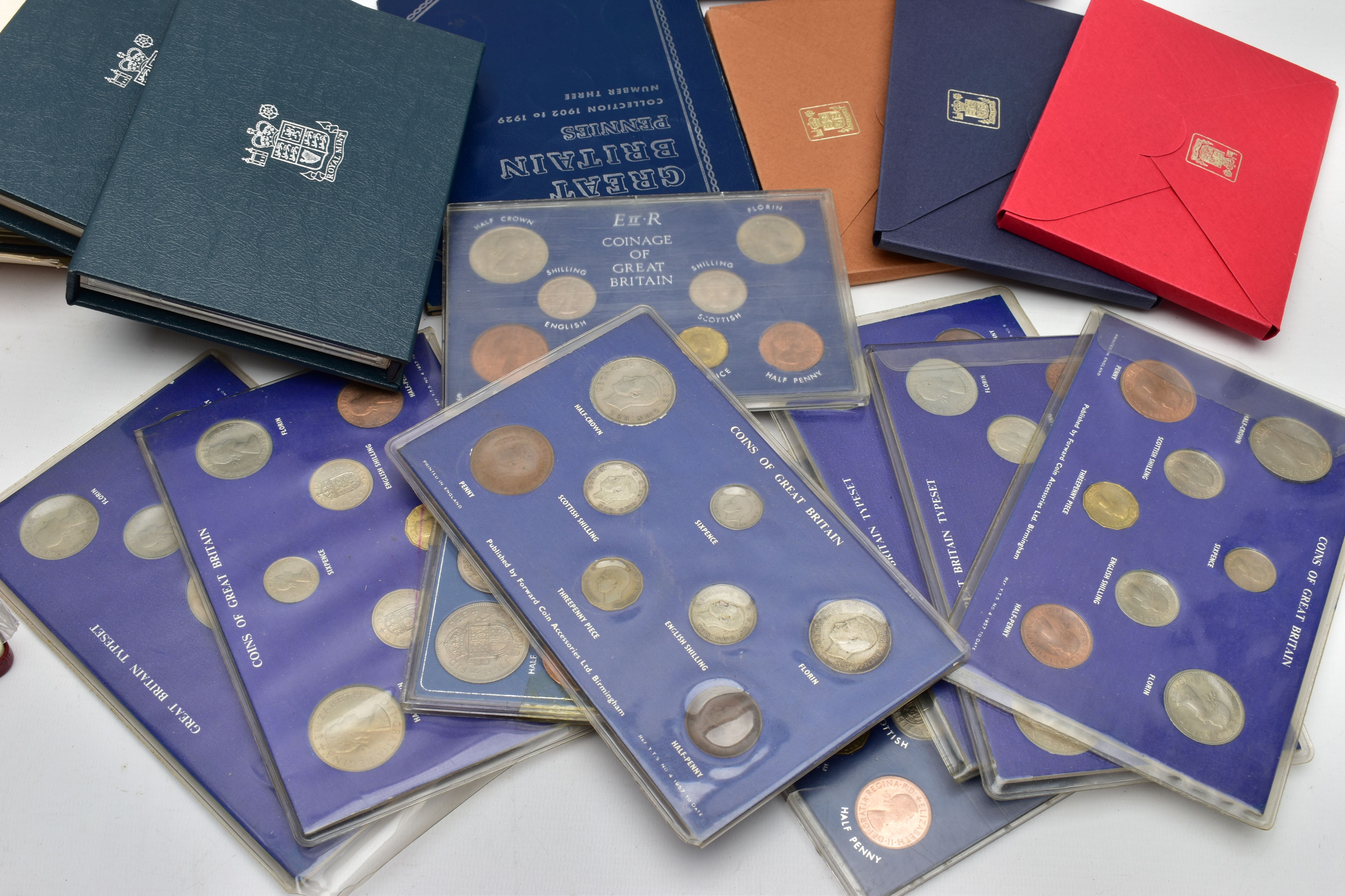 TWO LARGE BOXES CONTAINING UK AND WORLD COINS, to include some UK and Ireland BU and proof year sets - Image 9 of 12