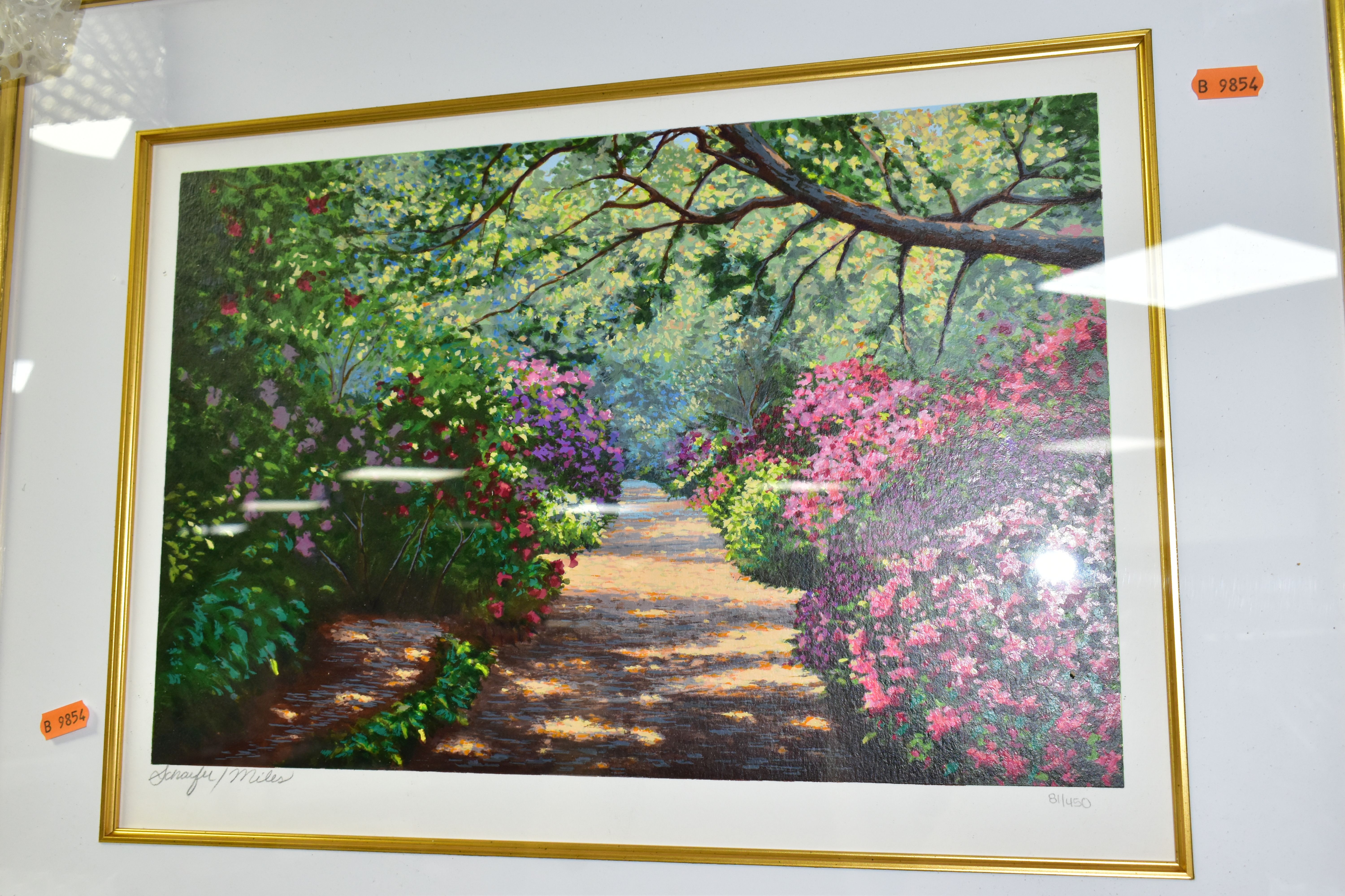 WENDY & KEVIN SCHAEFER-MILES (AMERICAN CONTEMPORARY) 'NATURE'S WAY', a limited edition serigraph / - Image 2 of 5