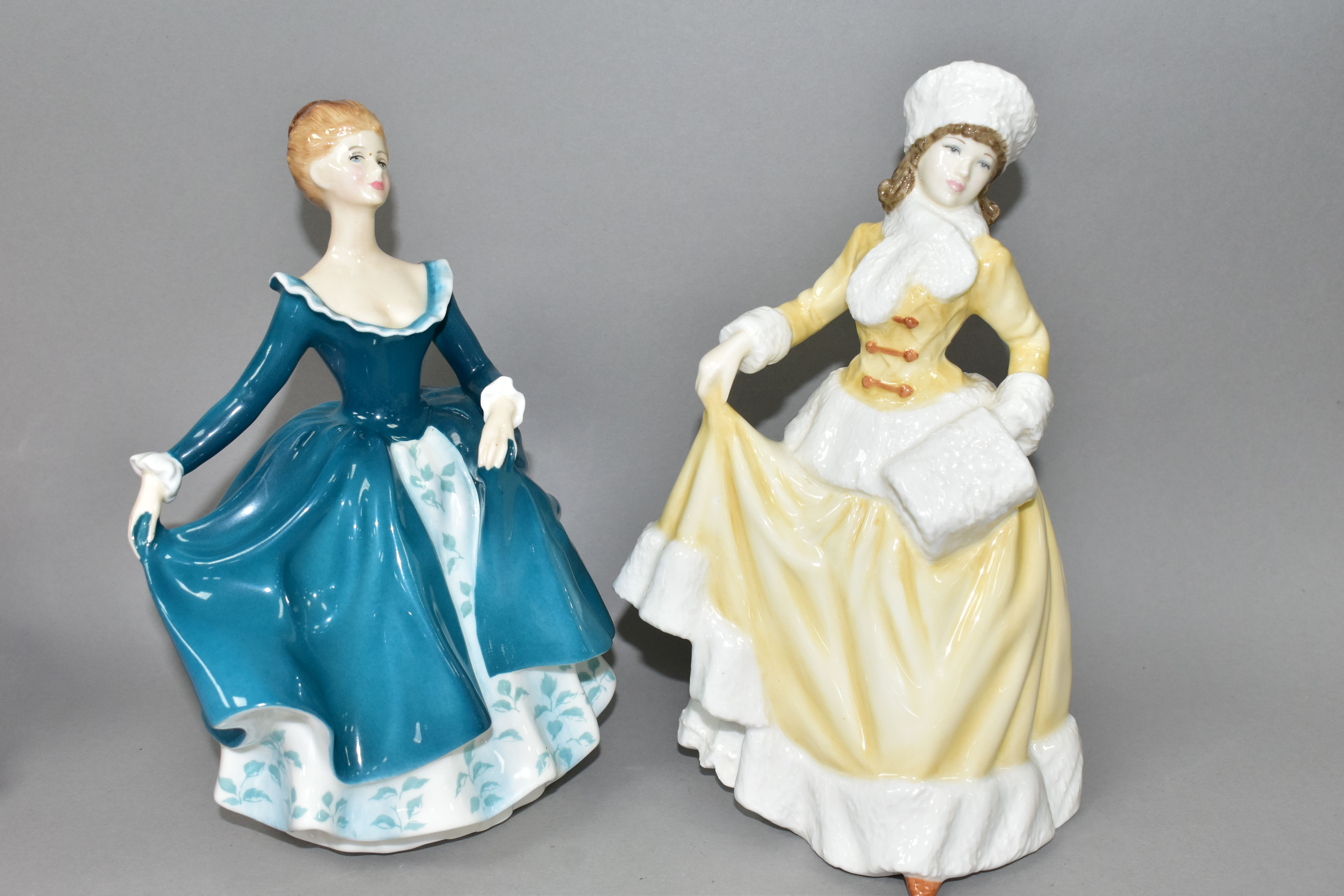 FIVE ROYAL DOULTON LADIES, comprising 'Fragrance' HN2334, (rough edges underneath edge of frill), ' - Bild 2 aus 6