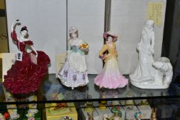 FOUR COALPORT FIGURINES, comprising A Passion For Dance: Flamenco produced for Compton & Woodhouse