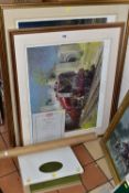 THREE TERENCE CUNEO LIMITED EDITION PRINTS OF LOCOMOTIVES, comprising 'City of London', 121/850, '